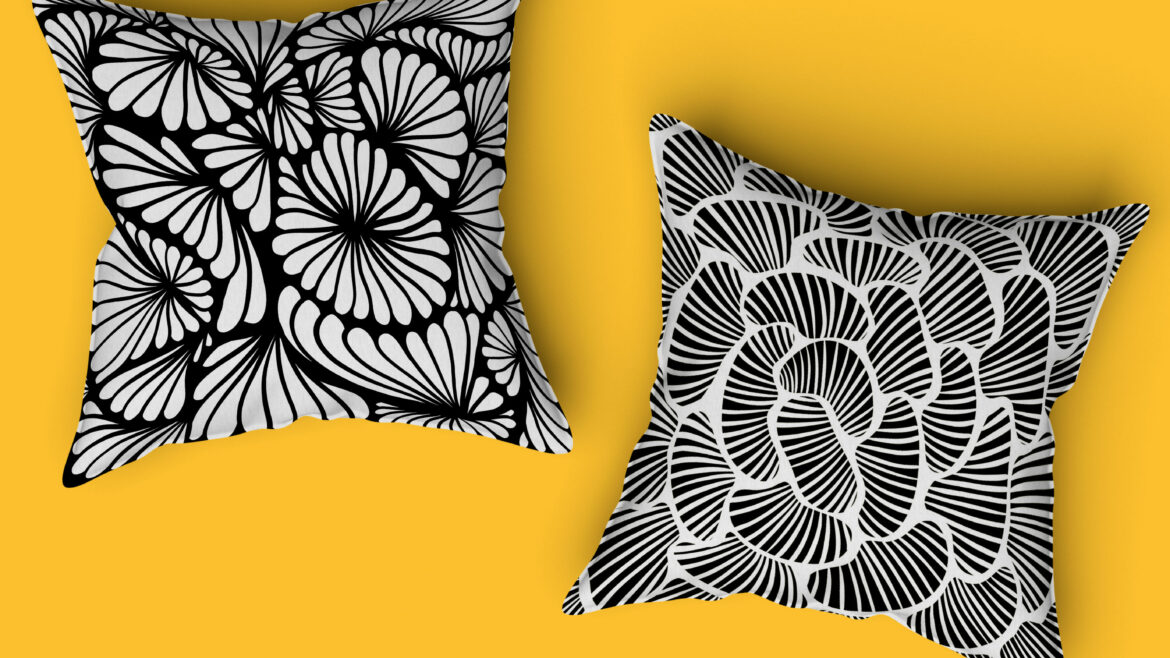 Pillows patterns by @anikastefa
